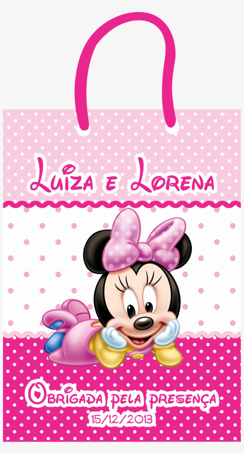 Postado Há 6th December 2013 Por Bella Personalizados - Baby Minnie Mouse Head Png, transparent png