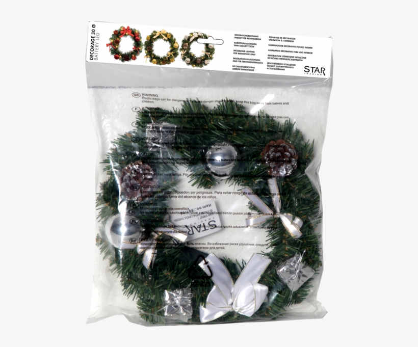 Wreath Decorage - Christmas Ornament, transparent png