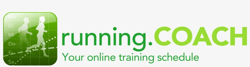 Logo With Claim - Running Coach Logo, transparent png