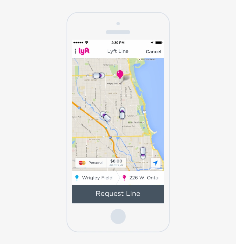 Linechi-design Assets Phone Copy - Lyft, transparent png