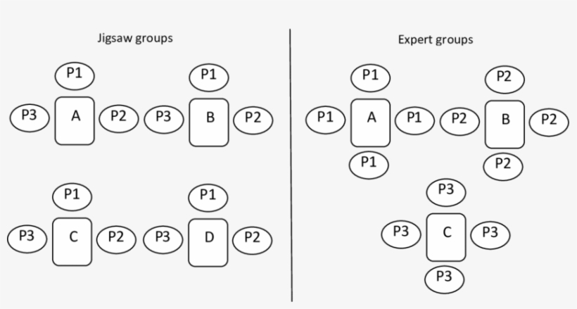 Organization Of The Jigsaw And Expert Groups - Number, transparent png