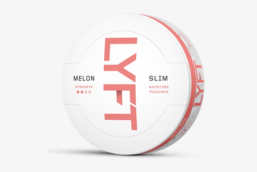 Lyft Melon Slim All White Portion - Lyft Snus, transparent png