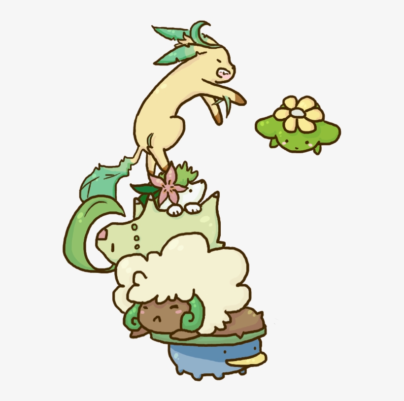 Grass Types By Graffiti Blaze - Cartoon, transparent png