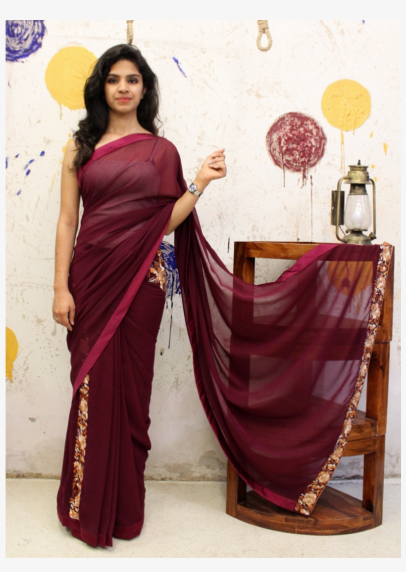 Sari, transparent png