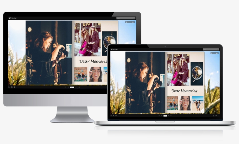 Meanwhile, It Is A Brilliant Photo Album Maker That - Led-backlit Lcd Display, transparent png