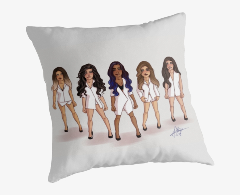 Boss" Throw Pillows By Margahg - Fifth Harmony, transparent png