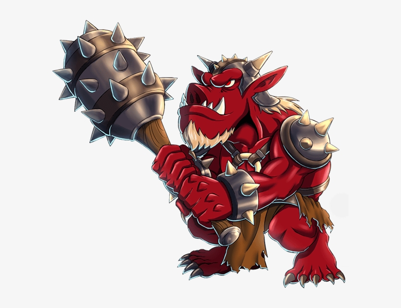 Unit Art - Brave Frontier Orc, transparent png
