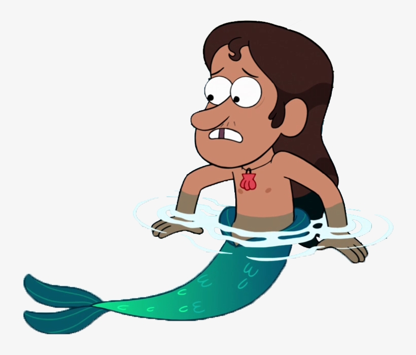 Mermando Appearance - Mermando Gravity Falls, transparent png
