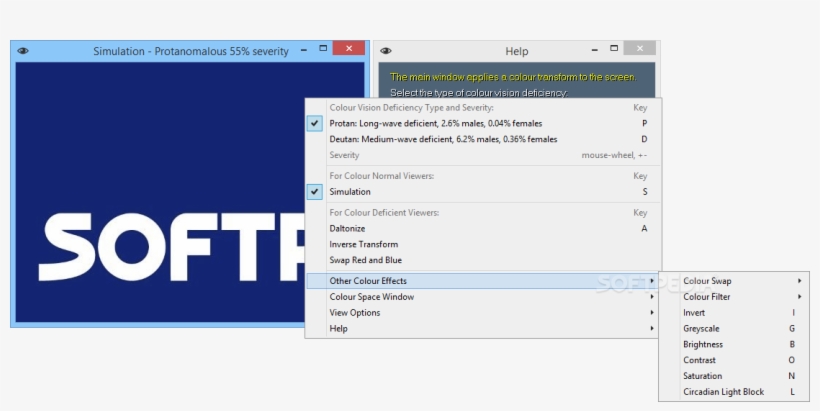 Colour Simulations - Softpedia, transparent png