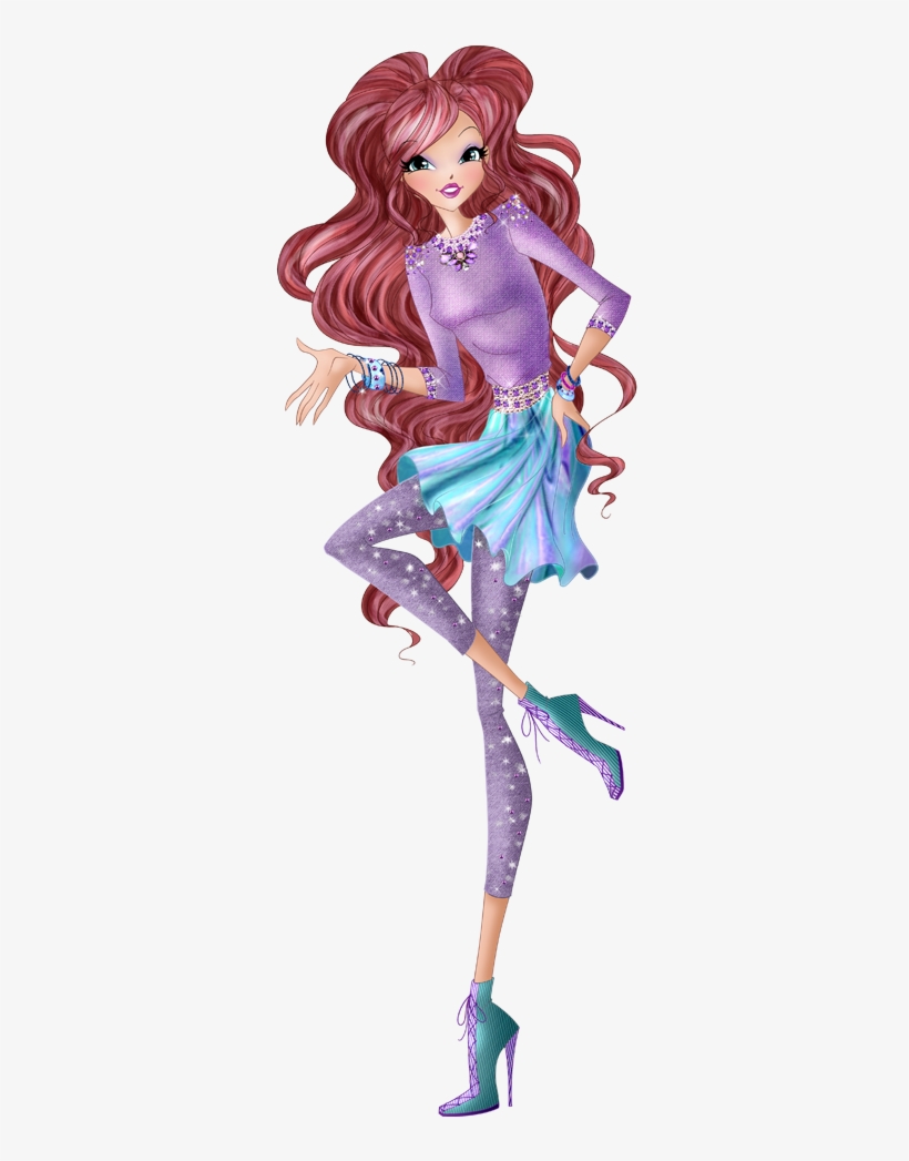World Of Winx Fashion Png Picture Aisha Layla - Illustration, transparent png