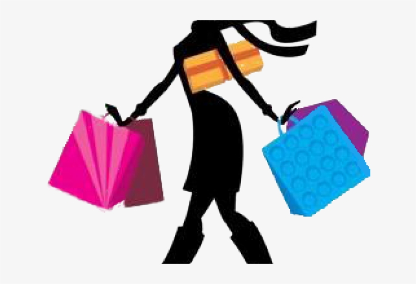 Fashion Png Transparent Images - Shopping Girl, transparent png