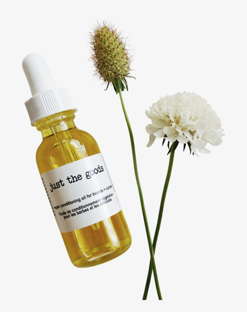 Just The Goods Vegan Conditioning Oil For Beards Cuticles - Cosmetics, transparent png