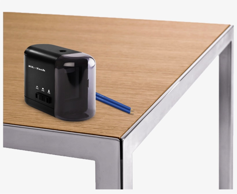 Are You Tired Of Using Your Manual Pencil Sharpener - Pencil Sharpener On Table, transparent png