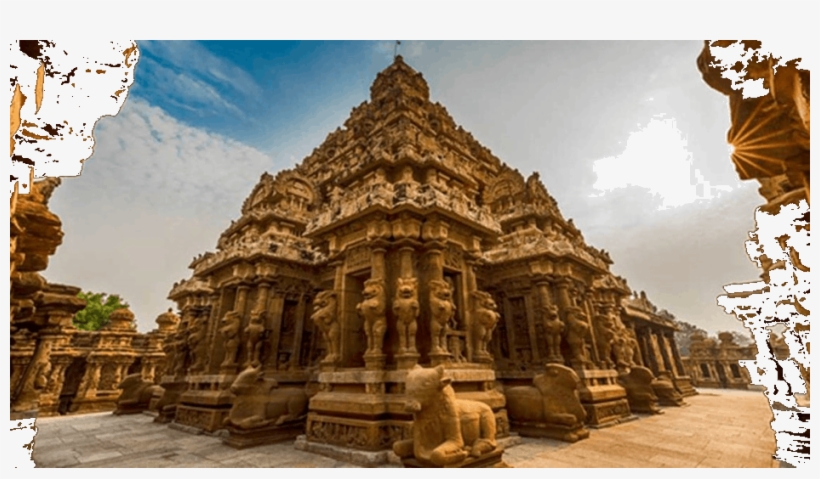 Image Of Dravida Temple Style - Kanchi Kailasanathar Temple, transparent png