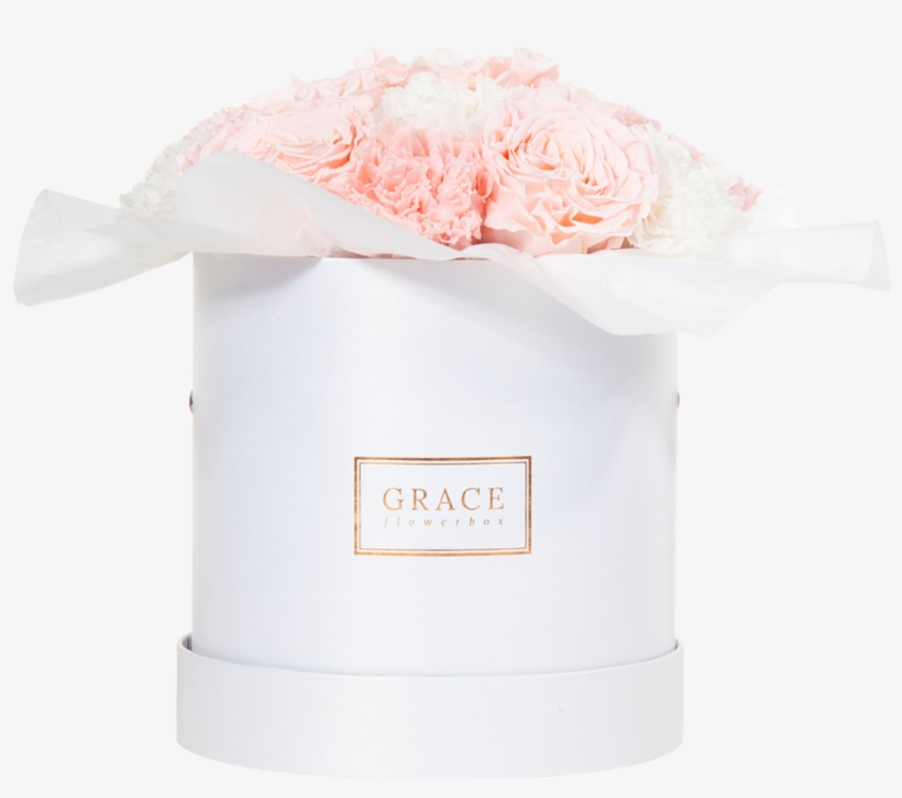 Infinity Bouquet Collections Grace Flowerbox Nederlands - Whipped Cream, transparent png