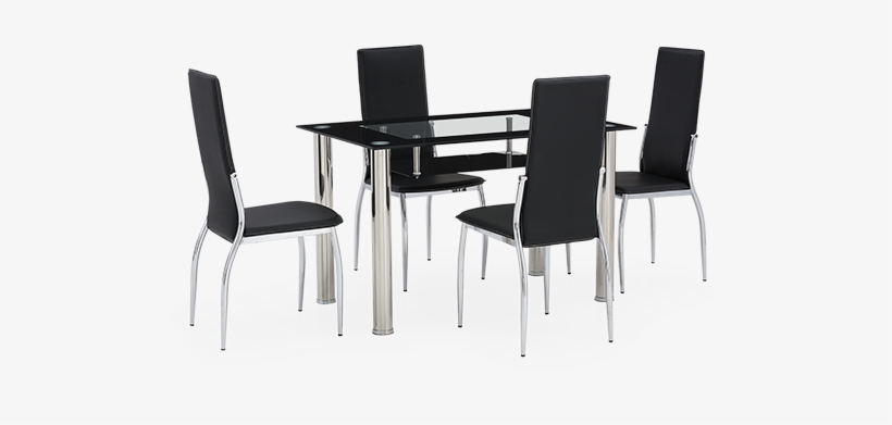 Image For Kitchen Set With Glass Top - Chair, transparent png