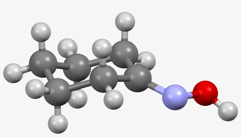 Cyclohexanone Oxime From Xtal 2004 Chair Mercury 3d - Cyclohexanone 3d Structure, transparent png