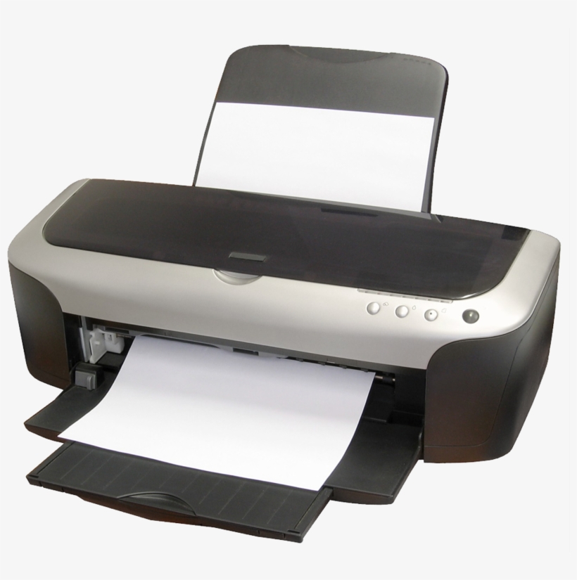 Printer Png Image, Download Png Image With Transparent - Computer Printer Black And White, transparent png