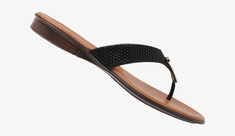 Womens Slipon Daily Wear Flat Chappal - Flip-flops, transparent png