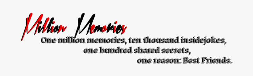 Friendship Nd Love Png Text - Carmine, transparent png