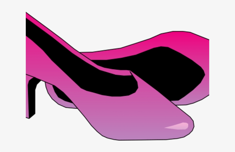 Women Shoes Clipart Chappal - Clipart Of Ladies Shoe, transparent png