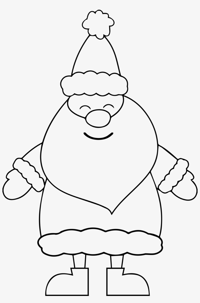 산타크로스 Png 무료다운로드 Santa Claus Png - Coloring Book, transparent png