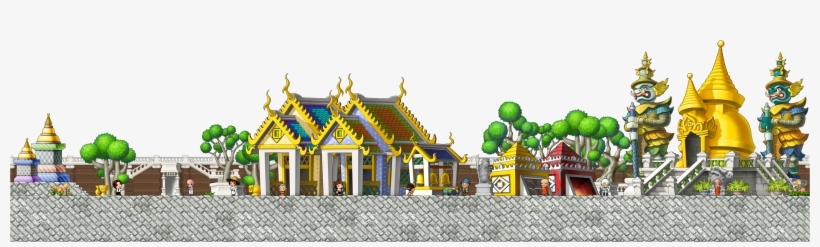 황금사원 내에 미니던전이 추가되었습니다 - Thai Temple Icon Png, transparent png