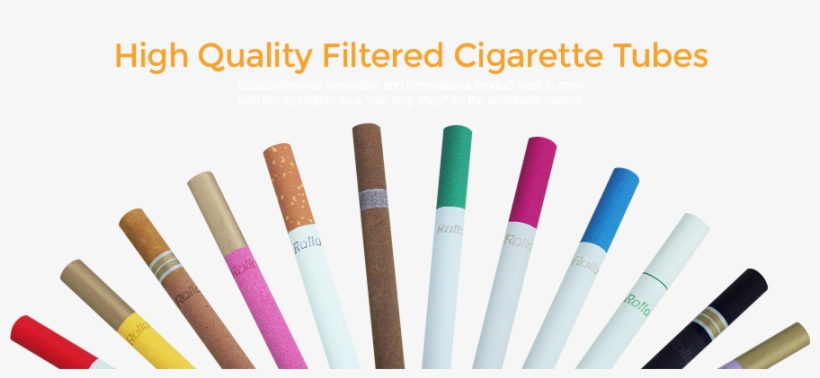 Colored Cigarette Tubes, transparent png