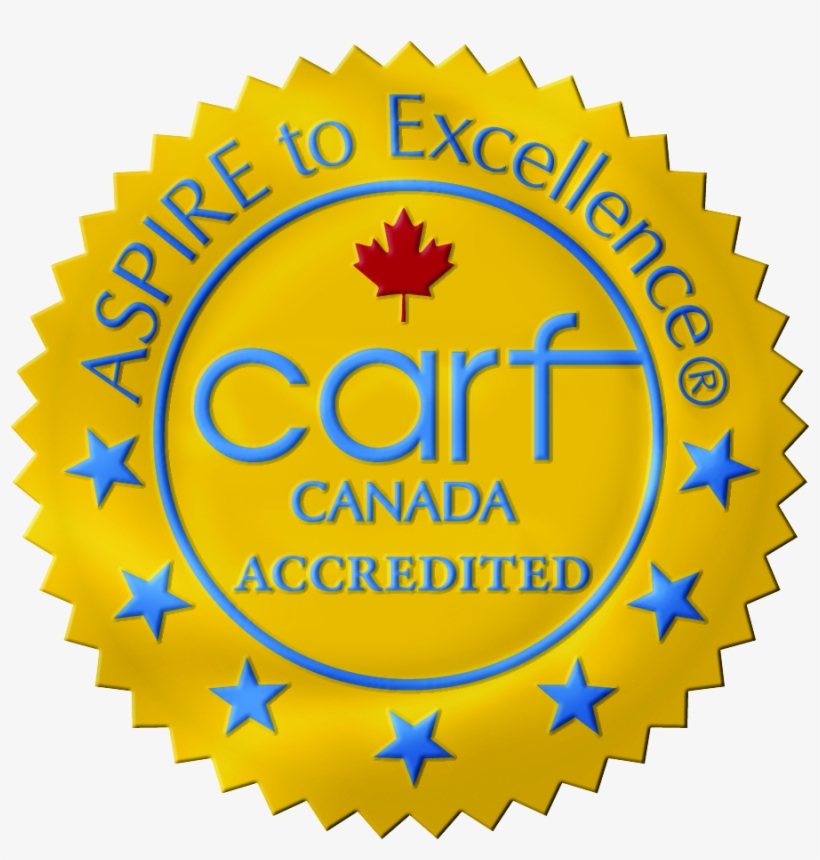 A Carf Three-year Accreditation Was Awarded To Belvedere - Carf Accreditation Logo, transparent png