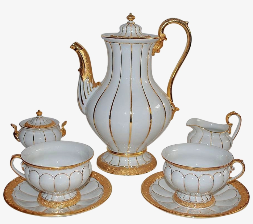 Tea Set Png - Meissen Dinner Service Png, transparent png