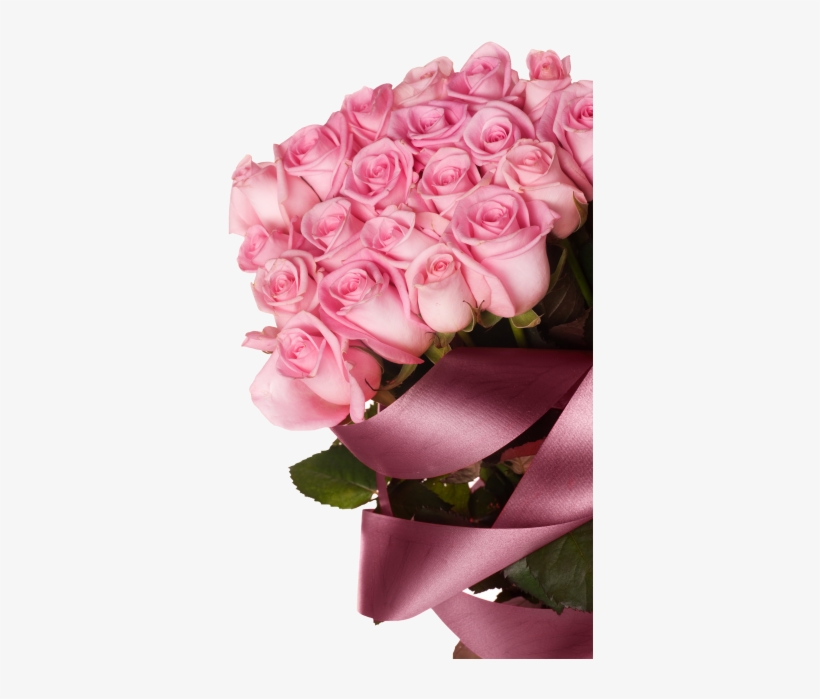 Pink Rose Bouquet - صباح الورد ورضا من رب العالمين, transparent png