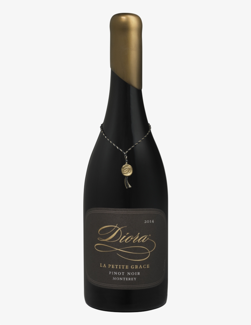 Diora La Petite Grace Pinot Noir Monterey - Wine Bottle, transparent png