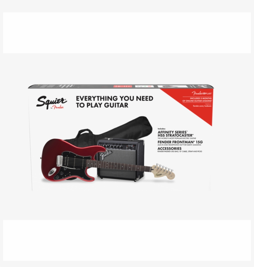 Squier Affinity Series Stratocaster Hss Pack - Hss Affinity Strat Pack, transparent png