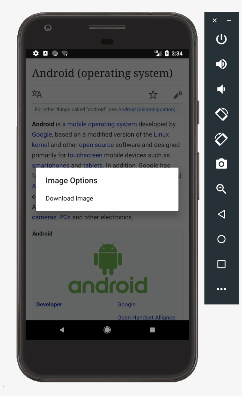 We've Now Added A Context Menu Which Lets The User - Webview Download, transparent png
