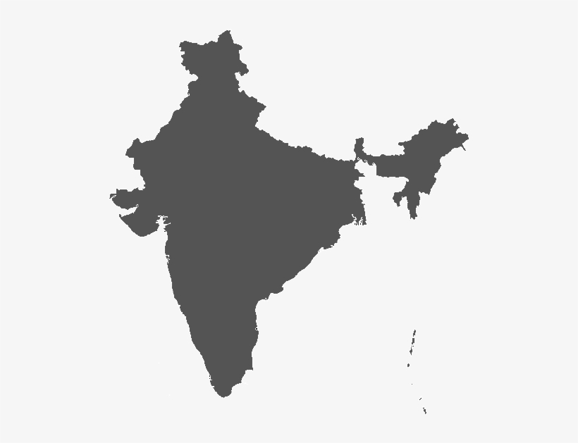 भारत - India Map Vector, transparent png