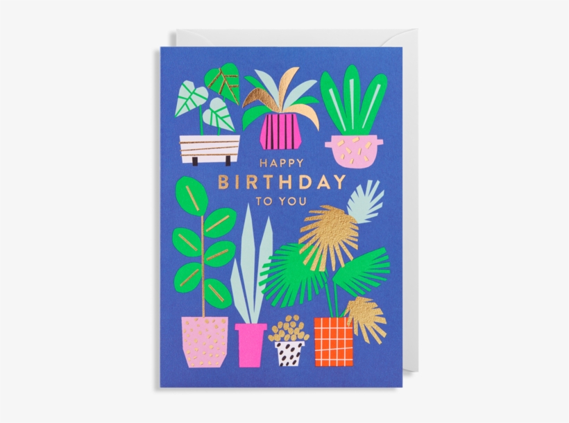 Happy Birthday Greetings Card By Ekaterina Trukhan - Illustration, transparent png