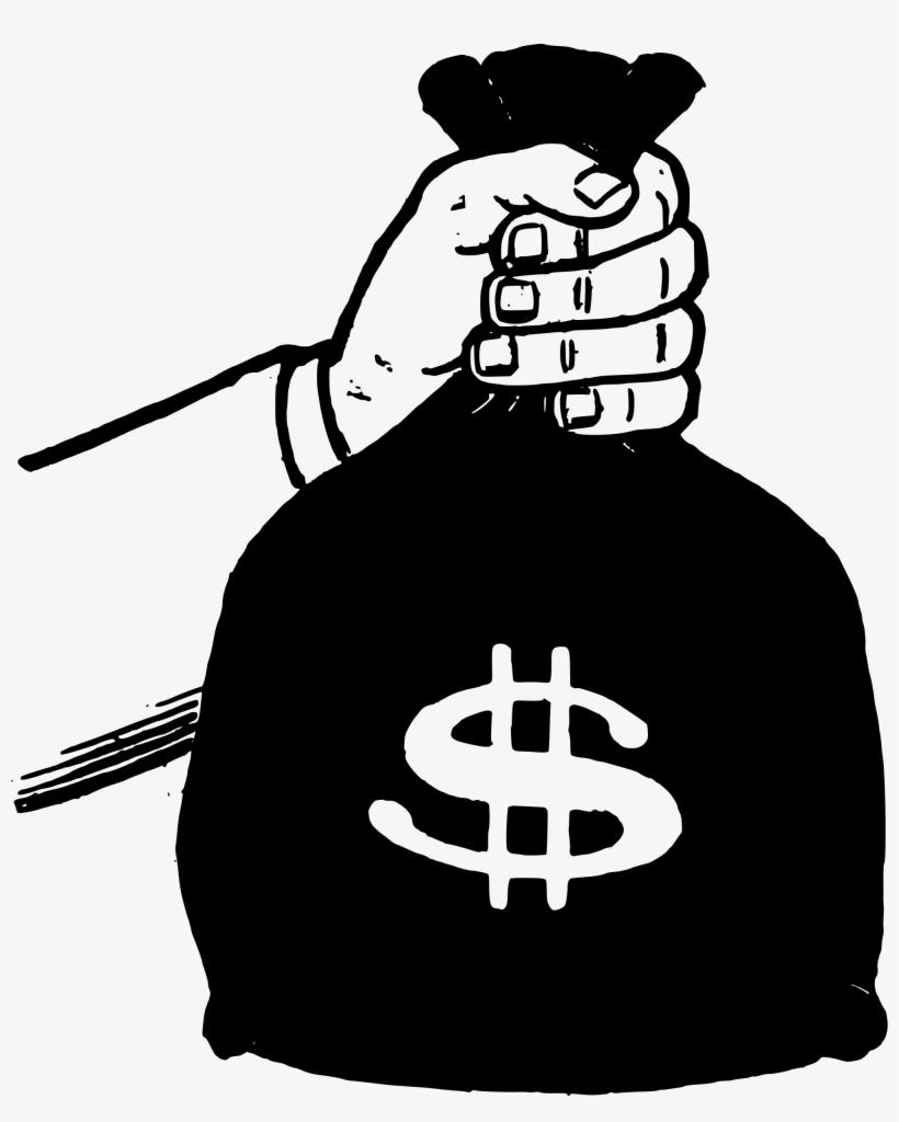 Big Image - Dollar Bag, transparent png