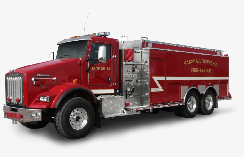 Water Tanker Fire Truck, transparent png