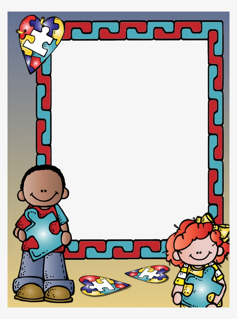 Borders For Paper, Borders And Frames, School Binder - Portadas Para Cuadernos De Educadora Con Marco, transparent png