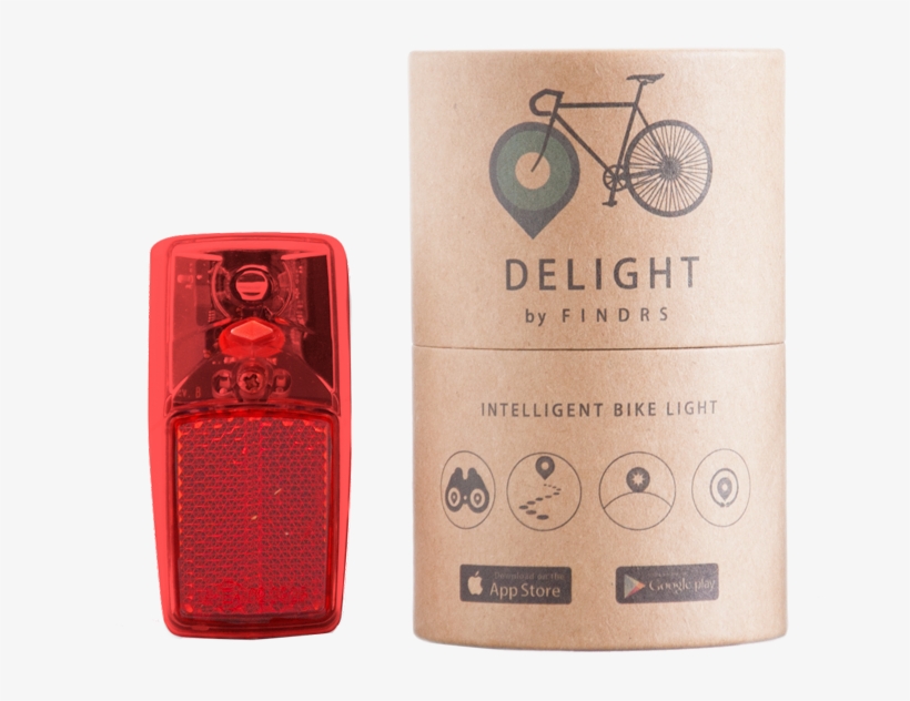 Delight Rear Light - Bicycle Lighting, transparent png