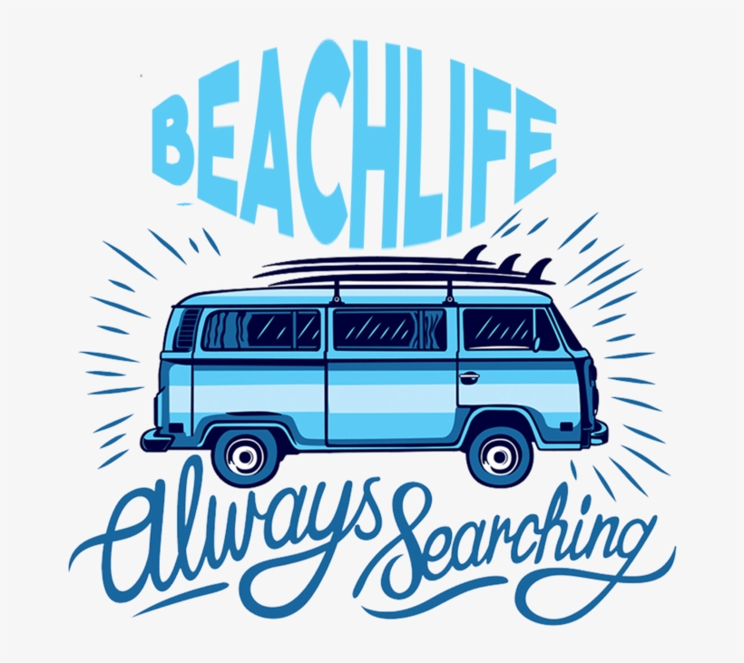 Beach Life Png Men's Printed Vest - Tour Bus Service, transparent png