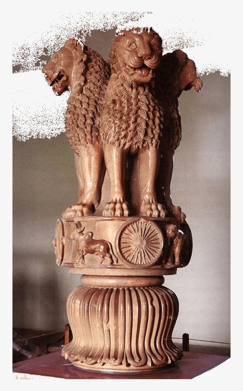Lion Capital, Sarnath - Lion Capital At Sarnath, transparent png