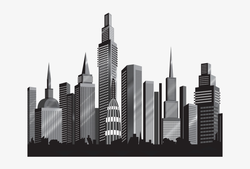 Fantasy City Clipart Png - Clipart Cityscape, transparent png