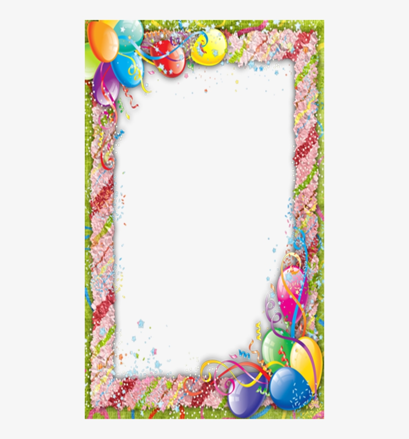 Birthday Photo Frame Png, transparent png
