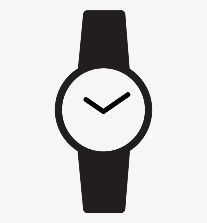 Watch Icon Wrist Free Vector Graphic On Pixabay - Analog Watch, transparent png