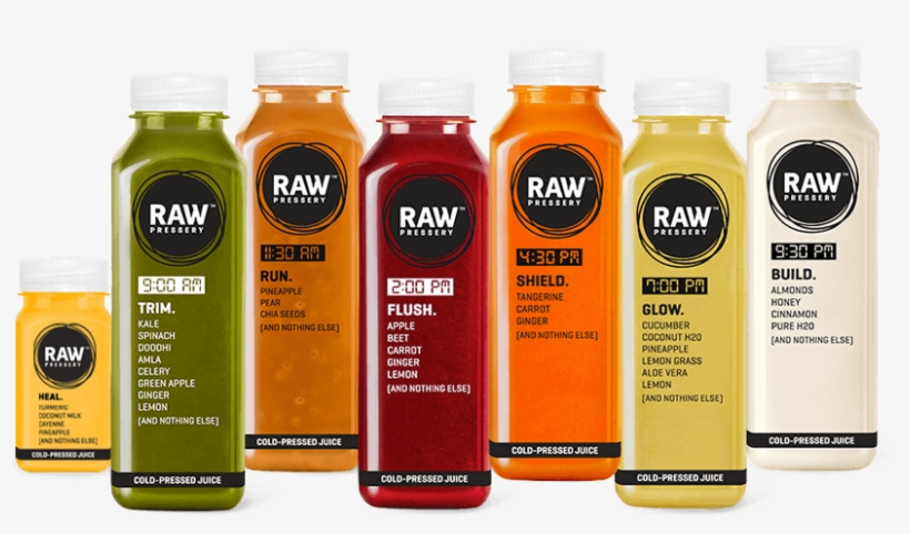 Raw Pressery Light Cleanse, Cold Pressed Juices In - Raw Pressery Deep Cleanse, transparent png