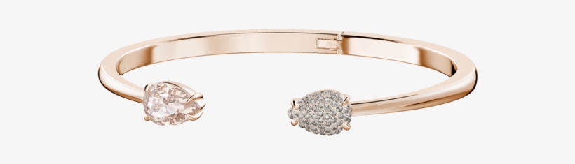 Swarovski Bangle Rose Gold, transparent png
