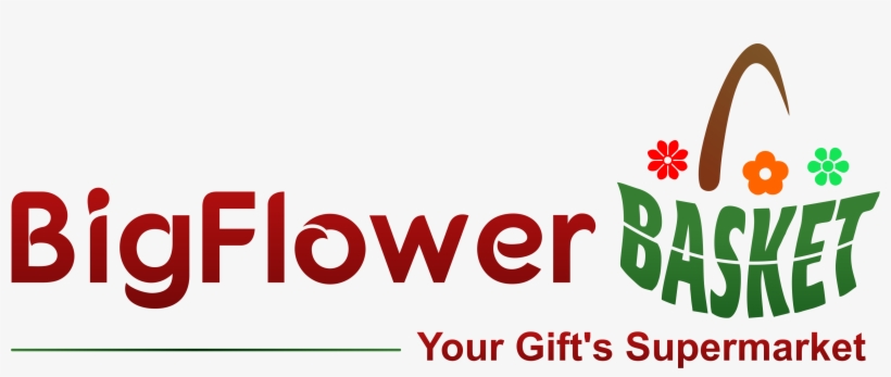 Big Flower Basket - Graphic Design, transparent png