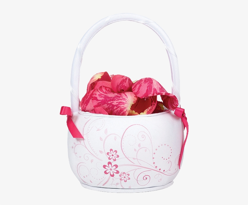 Flower Basket - Basket, transparent png