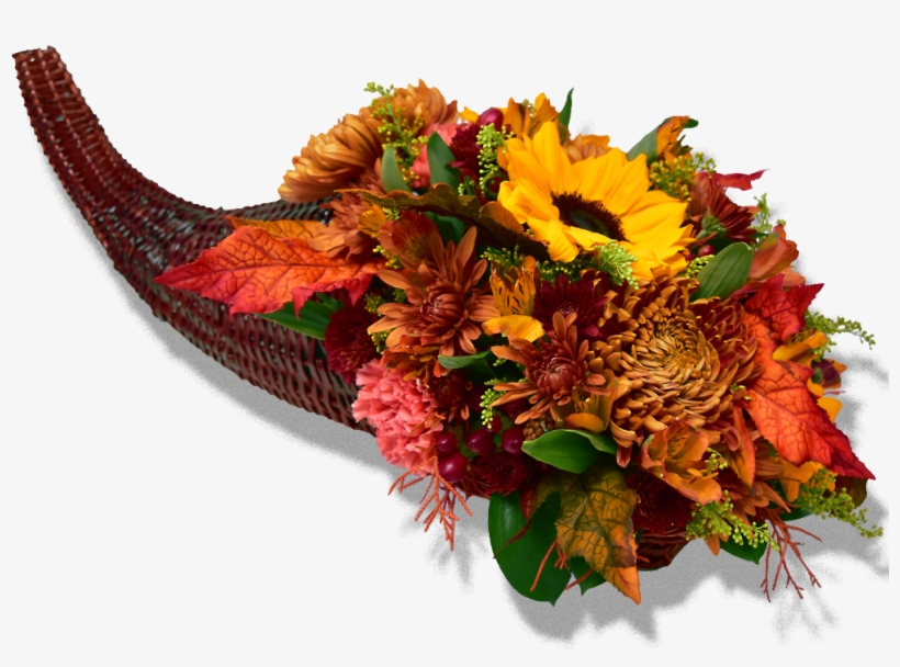Family Gathering Floral Cornucopia - Bouquet, transparent png